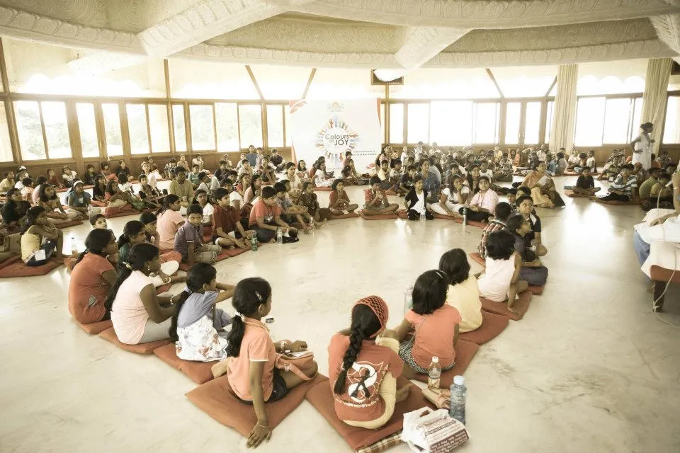 ART Excel participants in an energising group activity