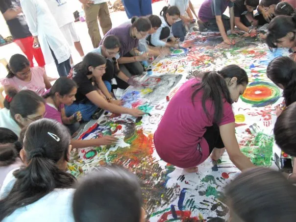 Teens taking part in the YES! programme